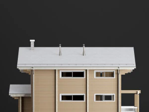 modern house 02 3D Model