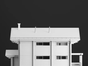 modern house 02 3D Model