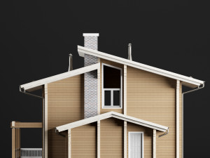 modern house 02 3D Model