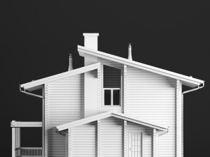 modern house 02 3D Model