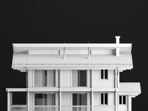 modern house 02 3D Model