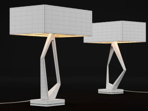 table lamp 5 3D Model