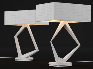 table lamp 5 3D Model
