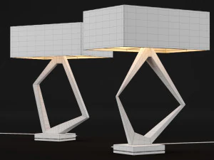 table lamp 5 3D Model