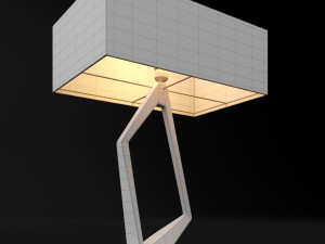 table lamp 5 3D Model