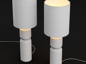 table lamp 6 3D 模型