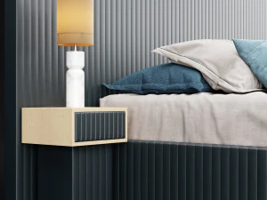 modern bed 9 3D Model