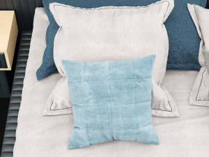 modern bed 9 3D 模型