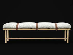 bed bench 3 3D Model