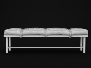 bed bench 3 3D 模型