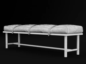 bed bench 3 3D Model