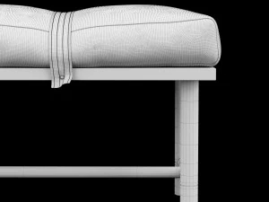 bed bench 3 3D Model