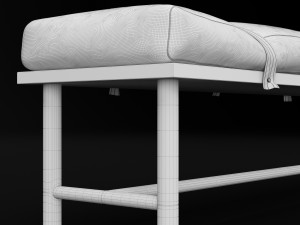 bed bench 3 3D 模型