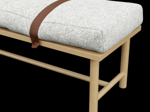bed bench 3 3D 模型