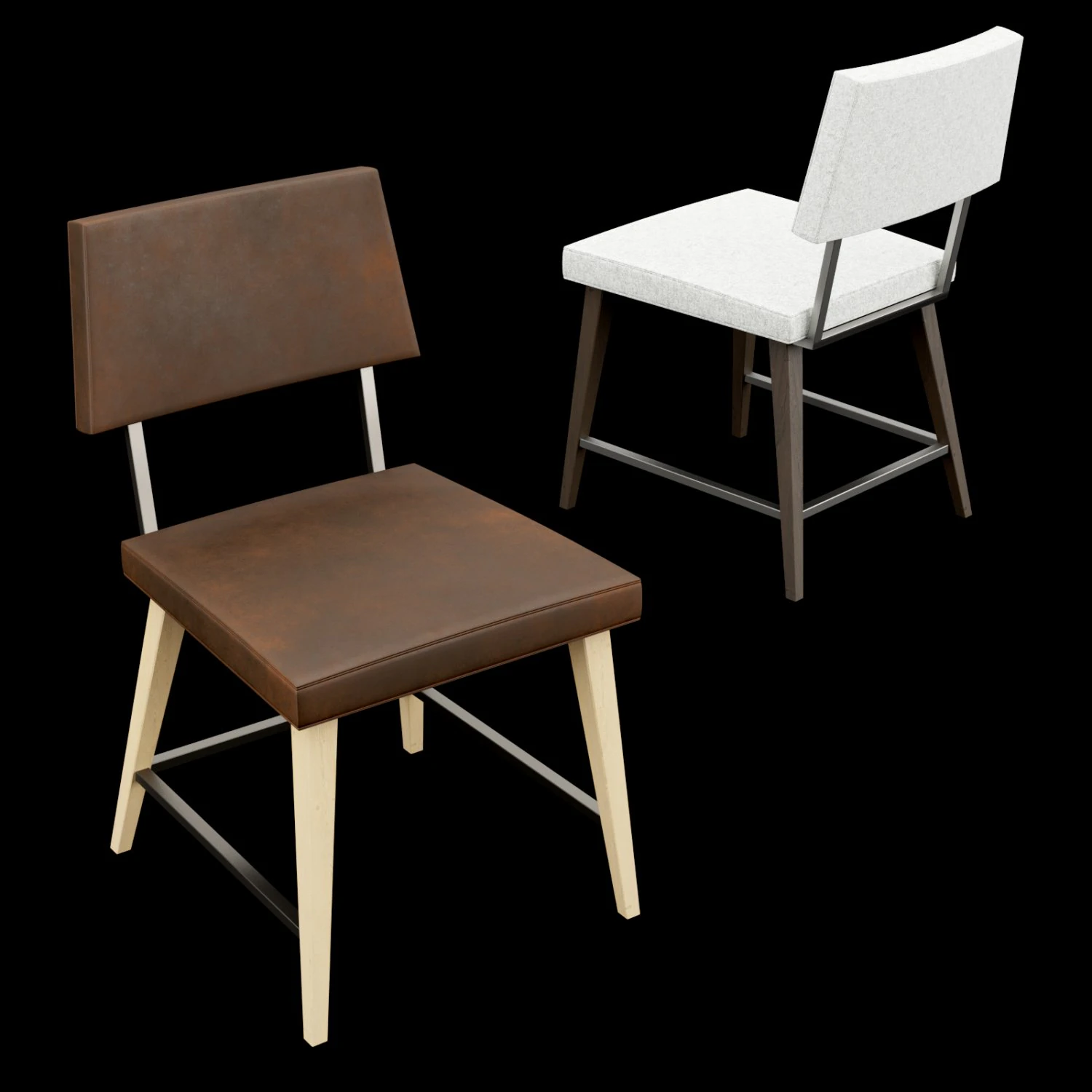 chair 2 3D Model .c4d .max .obj .3ds .fbx .stl .blend 