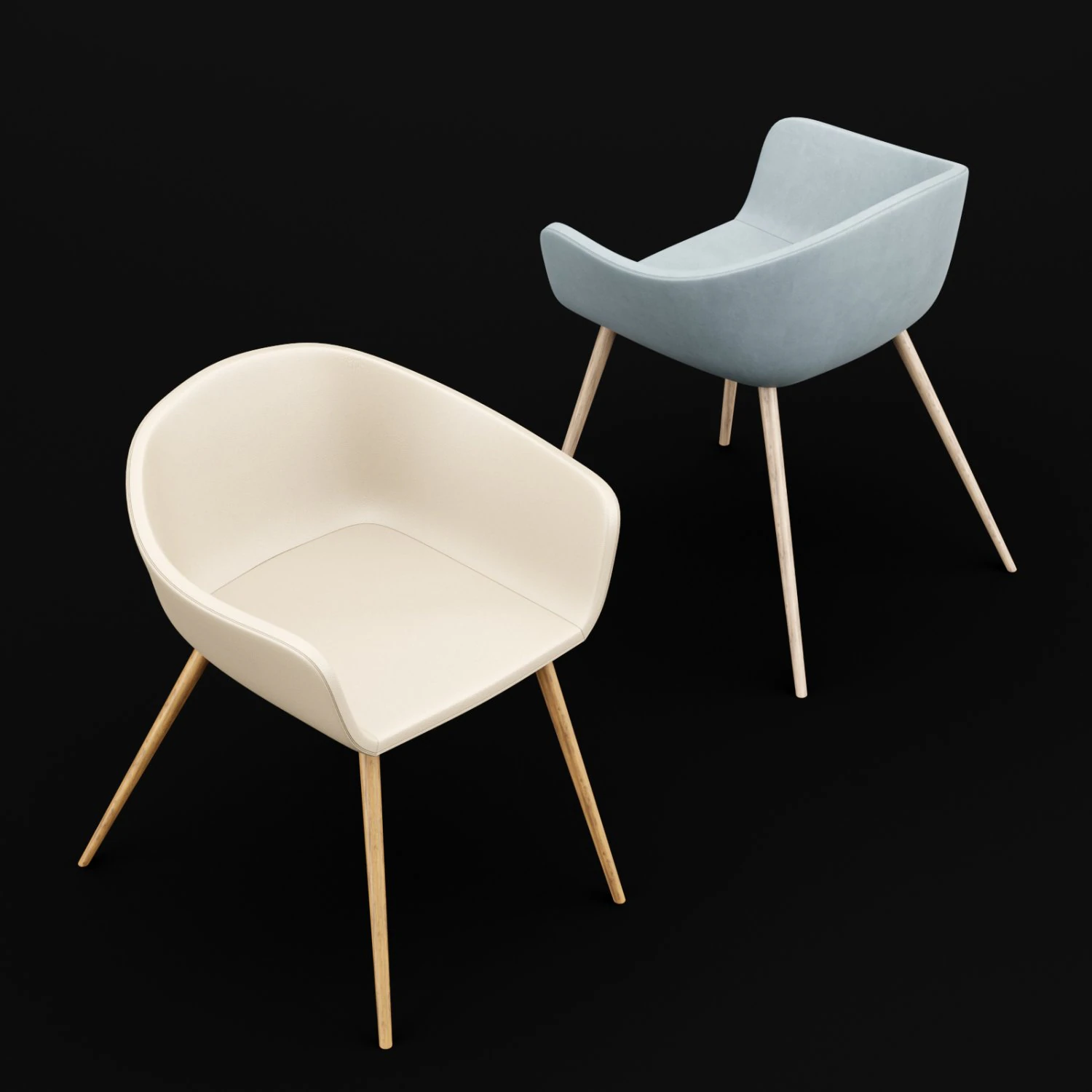 chair 3 3D Model .c4d .max .obj .3ds .fbx .stl .blend 