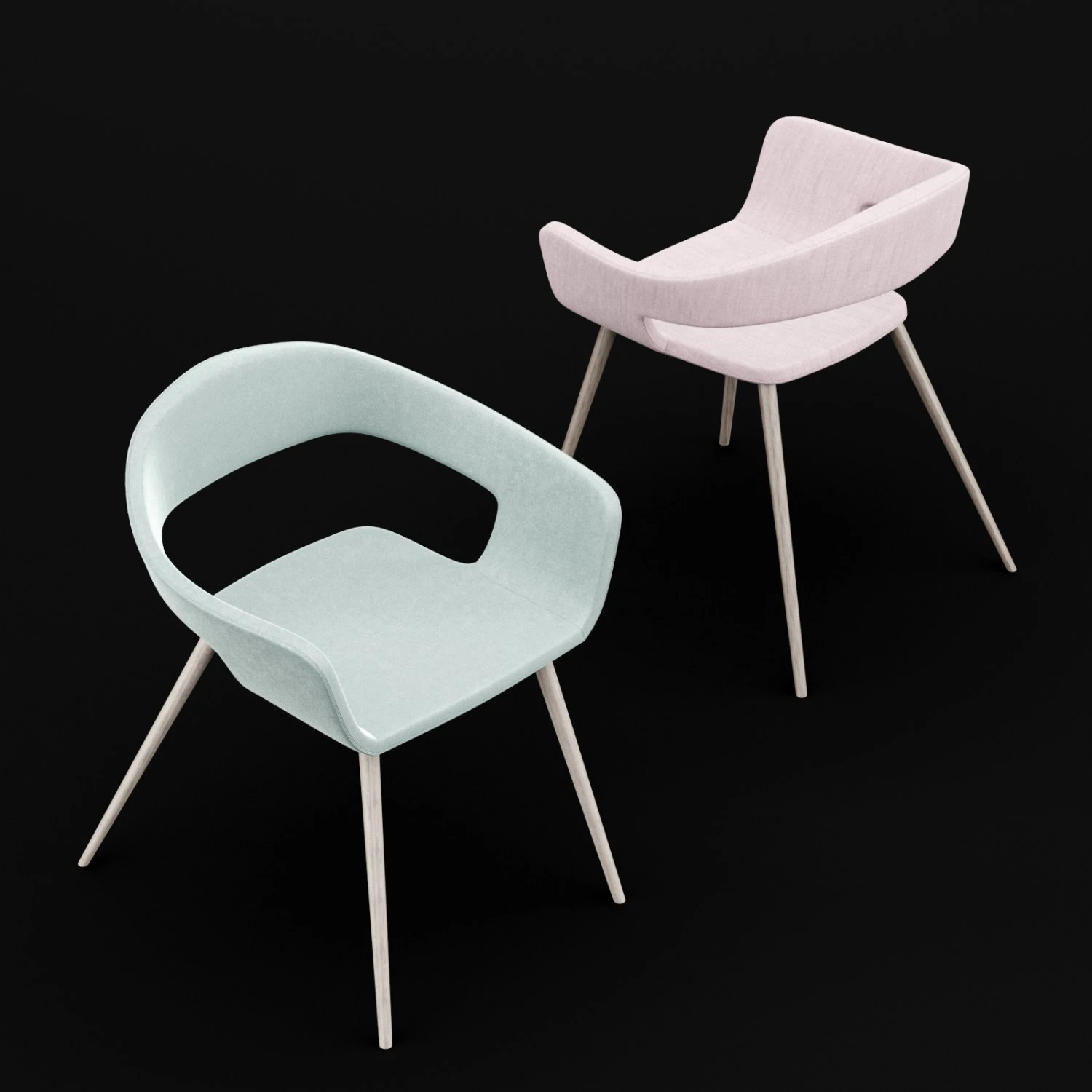 chair 4 3D Model .c4d .max .obj .3ds .fbx .stl .blend 