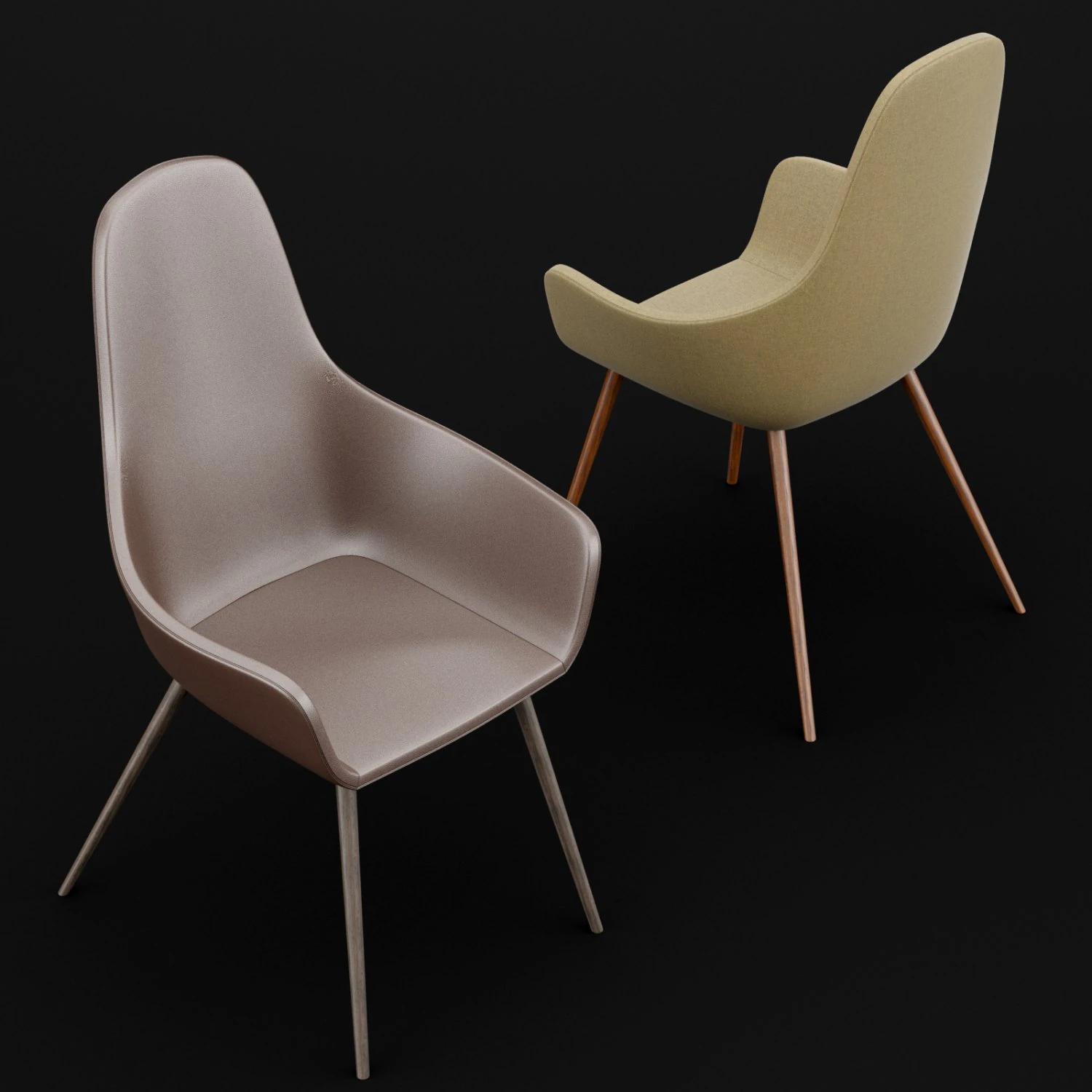 chair 5 3D Model .c4d .max .obj .3ds .fbx .stl .blend 