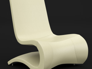 bt design flow lounge chair 3D Model