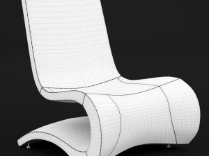 bt design flow lounge chair 3D Model