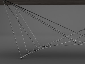 dining table 2 3D 模型
