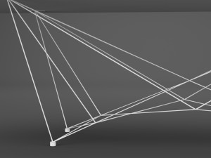 dining table 2 3D 模型