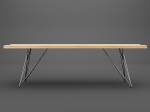 dining table 3 Modèle 3D