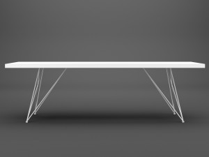 dining table 3 Modèle 3D