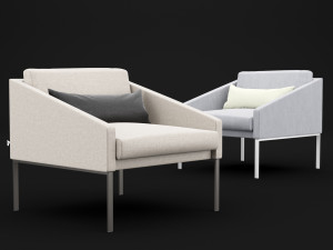 bt design solo single chair 3D Model