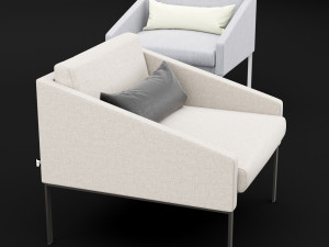 bt design solo single chair Model 3D