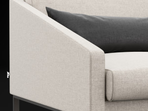 bt design solo single chair Model 3D