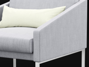 bt design solo single chair Model 3D