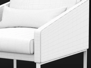 bt design solo single chair 3D Model