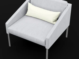 bt design solo single chair 3D Model