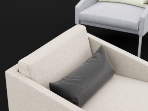 bt design solo single chair Model 3D