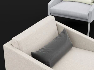 bt design solo single chair 3D Model