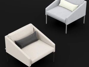 bt design solo single chair 3D Model