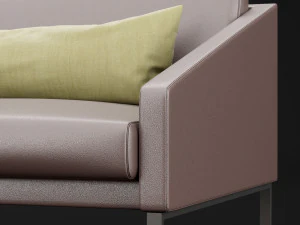 bt design triple 222 sofa 3D Model