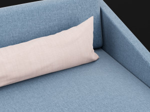 bt design triple 222 sofa 3D 模型