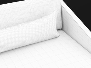 bt design triple 222 sofa 3D 模型