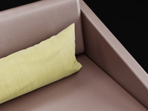 bt design triple 222 sofa 3D 模型