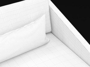 bt design triple 222 sofa 3D 模型