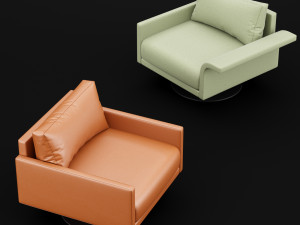sofa mabel comfort lounge single bt design 3D Модель