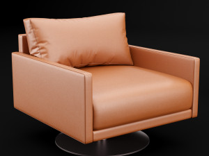 sofa mabel comfort lounge single bt design 3D Model