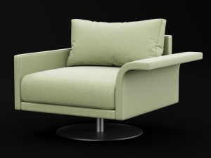 sofa mabel comfort lounge single bt design 3D Model