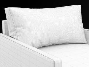 sofa mabel comfort lounge single bt design 3D Model