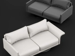 沙发梅布尔舒适休息室双人 bt 设计 3D 模型