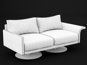sofa mabel comfort lounge double bt design Model 3D