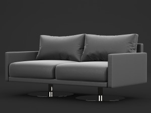 sofa mabel comfort lounge double bt design Model 3D