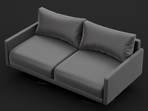 sofa mabel comfort lounge double bt design Model 3D
